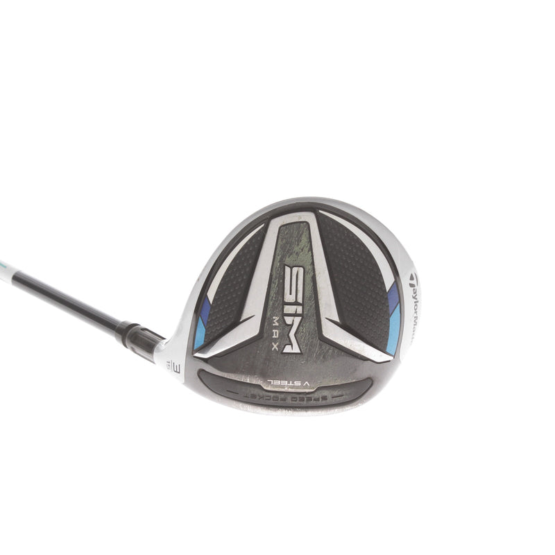 TaylorMade SIM Max Graphite Mens Right Hand Fairway 3 Wood 15* Regular - Ventus FW 5-R