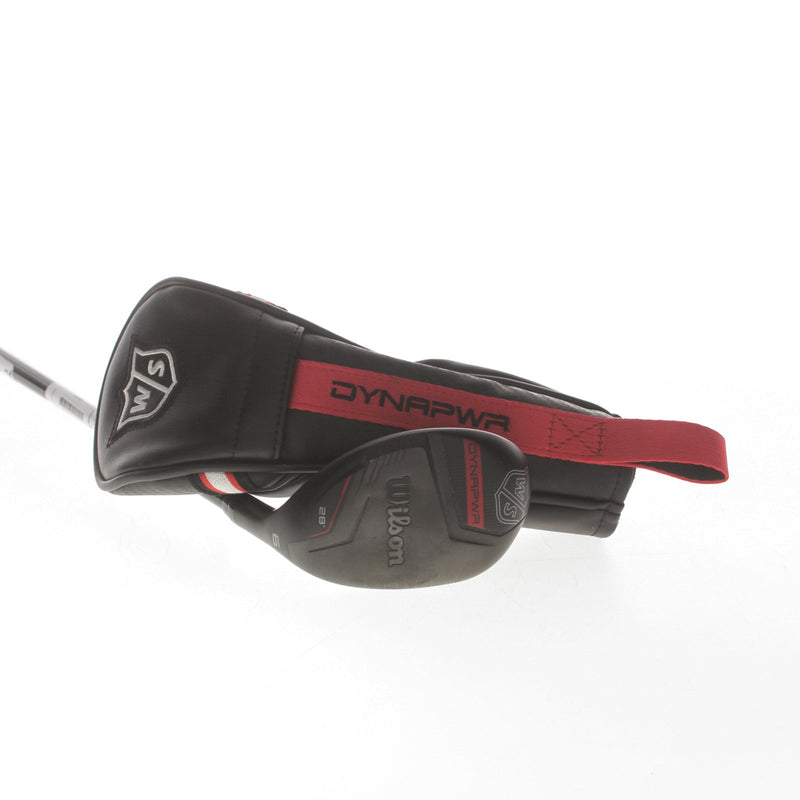 Wilson Dynapower Graphite Mens Right Hand 6 Hybrid 28* Senior - HZRDUS Smoke RDX Red 70g