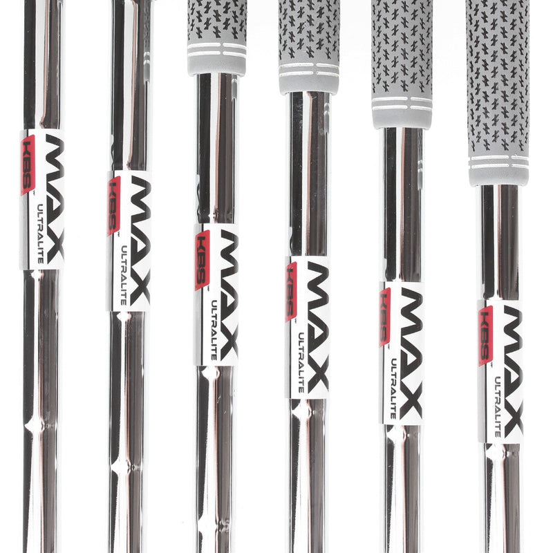 Wilson Dynapower Steel Mens Right Hand Irons 5-PW Regular - KBS Max Ultralite