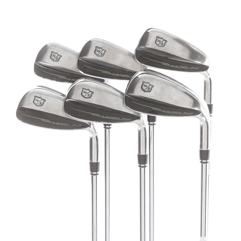 Wilson Launch Pad Steel Mens Right Hand Irons 5-PW Regular - KBS Max Ultralite