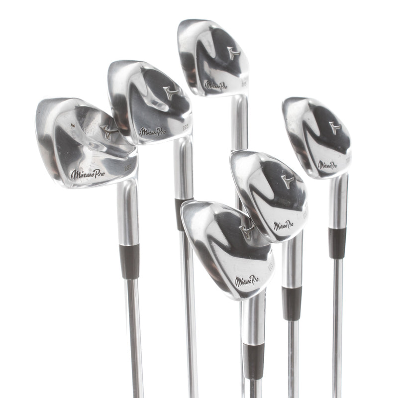 Mizuno Pro 225 Steel Mens Right Hand Irons 5-PW Stiff - KBS $-Taper 120