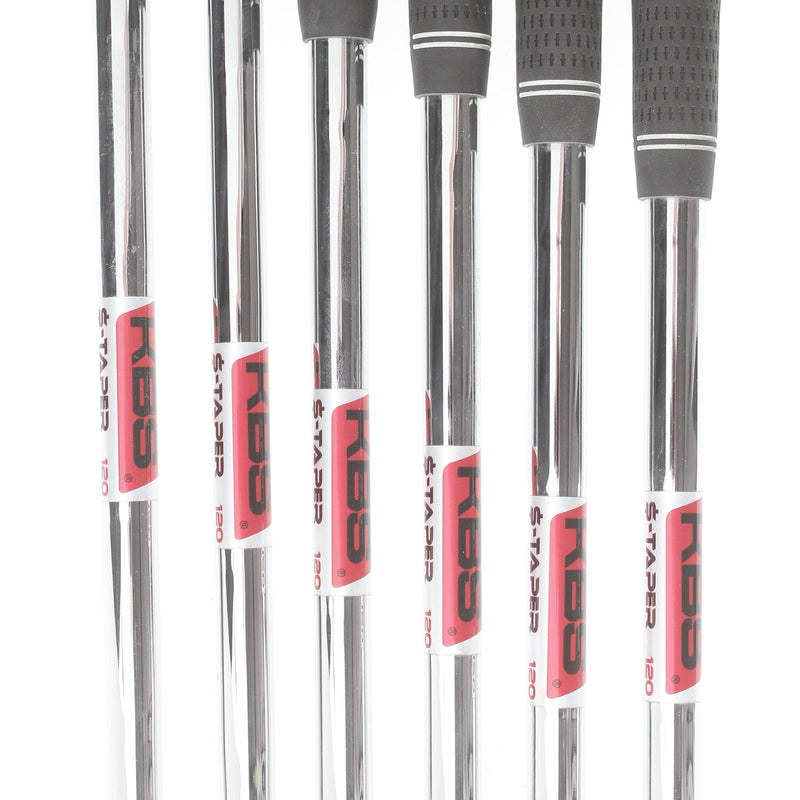 Mizuno Pro 225 Steel Mens Right Hand Irons 5-PW Stiff - KBS $-Taper 120