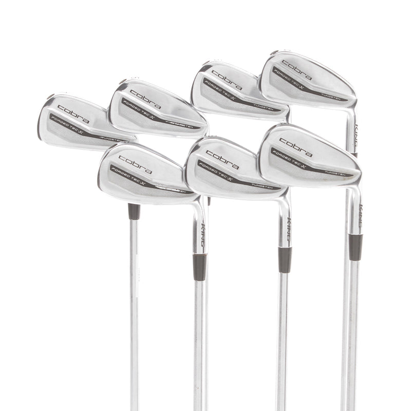 Cobra Forged Tec X Steel Mens Right Hand Irons 4-PW Regular - KBS Tour C-Taper Lite 105