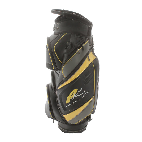 Powakaddy Premium Edition Cart Bag - Black/Yellow