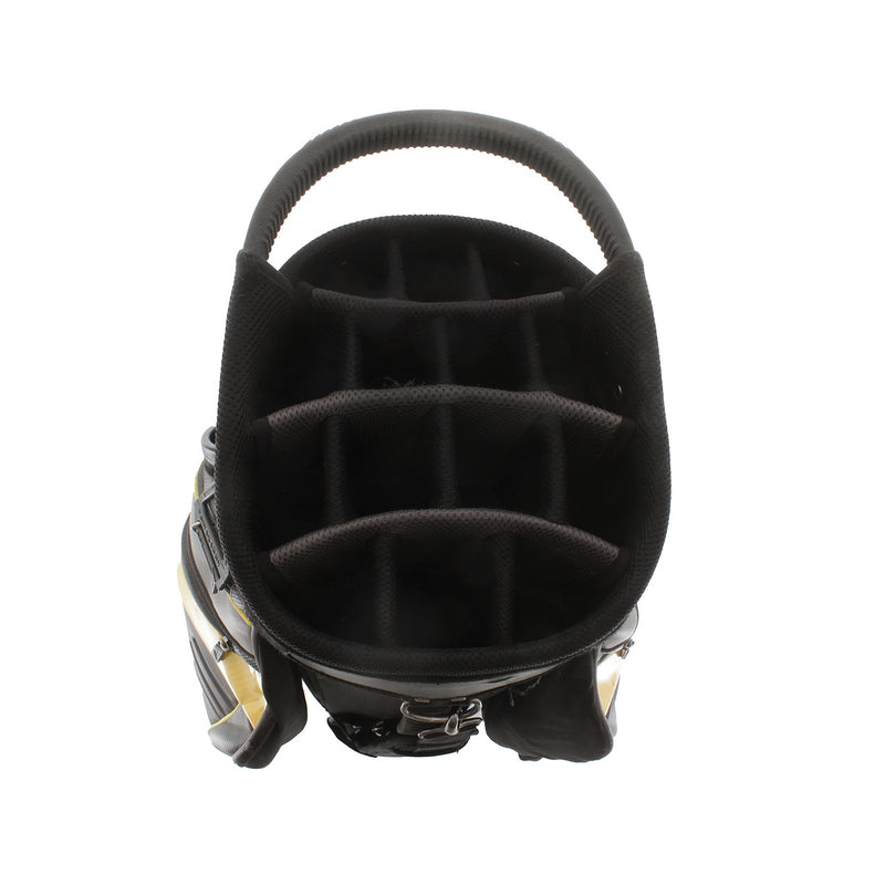 Powakaddy Premium Edition Cart Bag - Black/Yellow