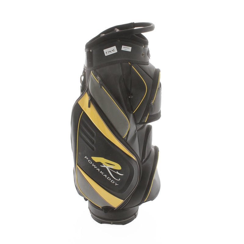 Powakaddy Premium Edition Cart Bag - Black/Yellow