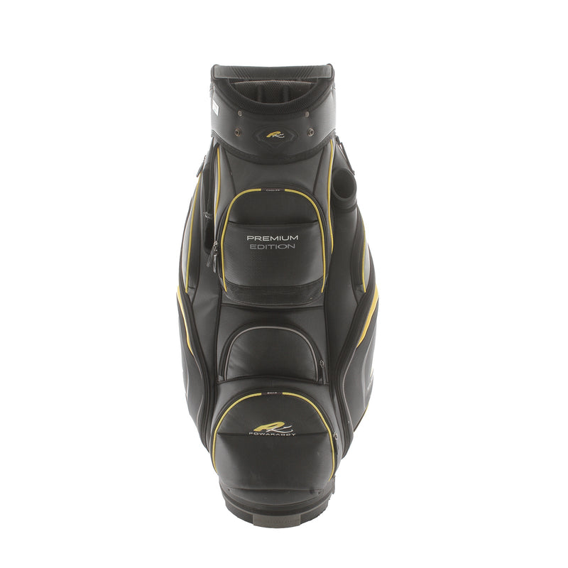 Powakaddy Premium Edition Cart Bag - Black/Yellow