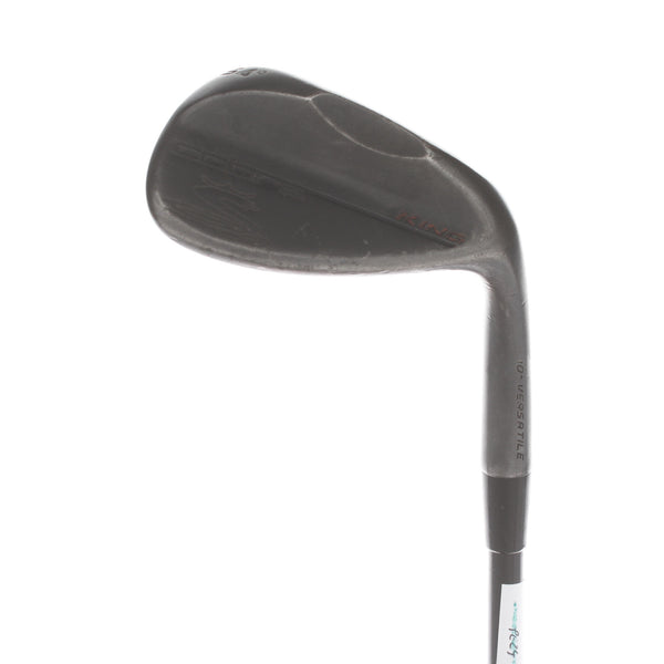 Cobra King Black Steel Mens Right Hand Sand Wedge 54* 10 Bounce Versatile Grind Wedge - KBS Hi-Rev