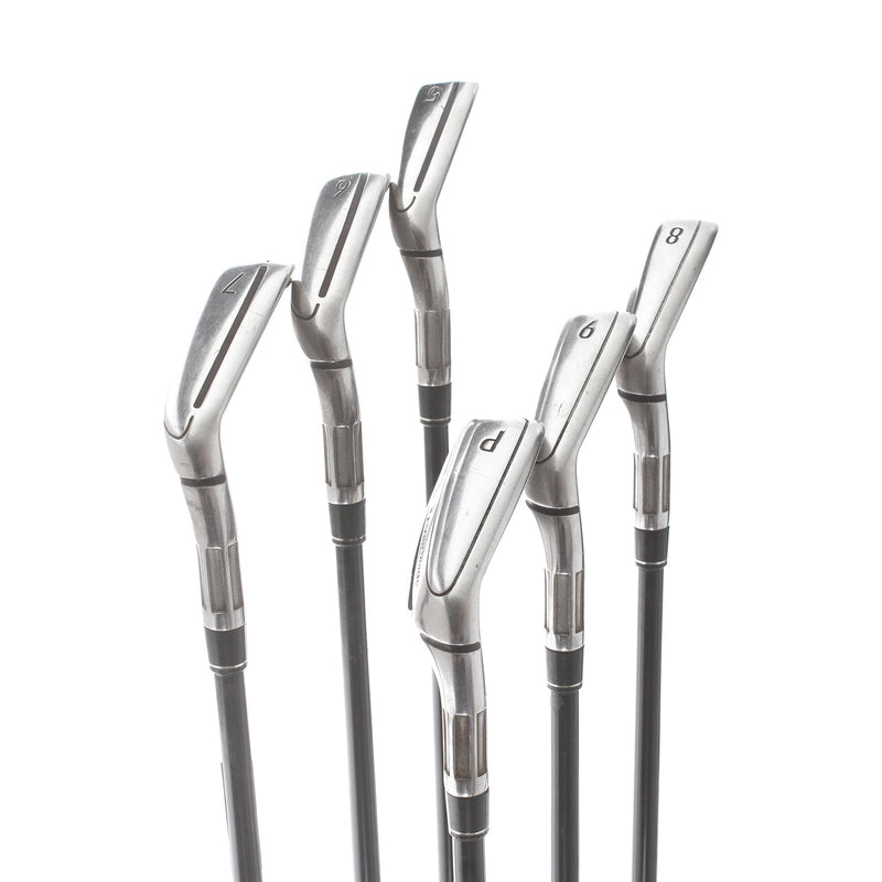 TaylorMade M6 Graphite Mens Right Hand Irons 5-PW Regular - Fujikura Atmos 6R