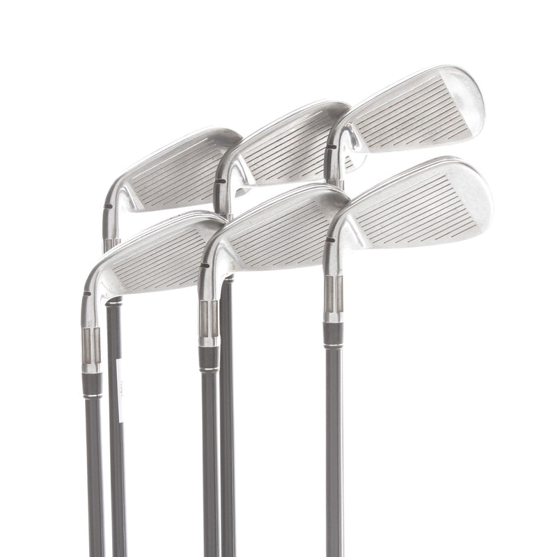TaylorMade M6 Graphite Mens Right Hand Irons 5-PW Regular - Fujikura Atmos 6R