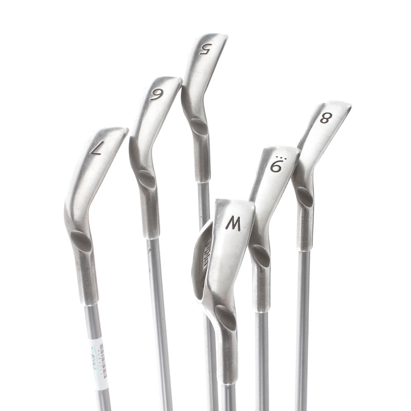 Ping G30 Graphite Mens Right Hand Irons 5-PW Red Dot 0.75* Flat Regular - Ping TFC 419