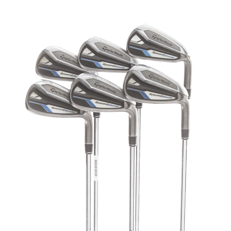 TaylorMade SpeedBlade Steel Mens Right Hand Irons 5-PW Stiff - TaylorMade SpeedBlade 85g