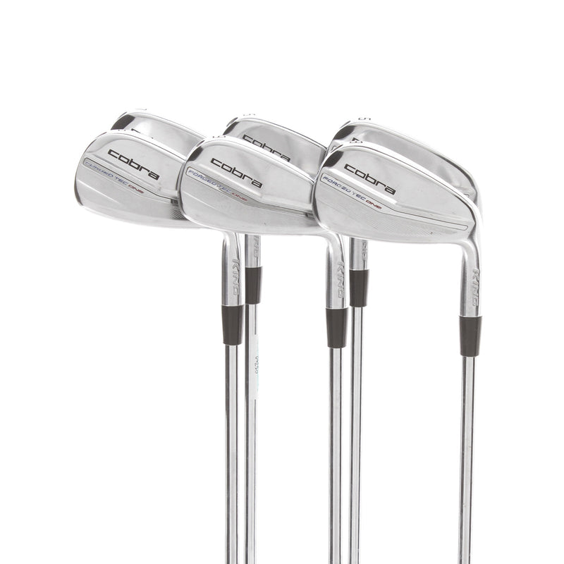 Cobra Forged Tec One Steel Mens Right Hand Irons 5-PW Regular - KBS $-Taper Lite