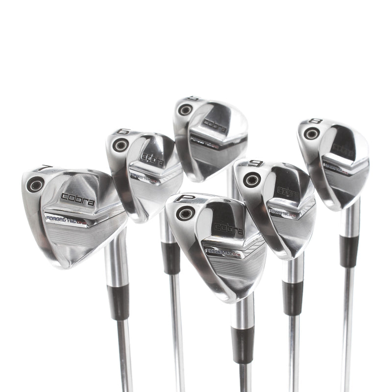 Cobra Forged Tec One Steel Mens Right Hand Irons 5-PW Regular - KBS $-Taper Lite