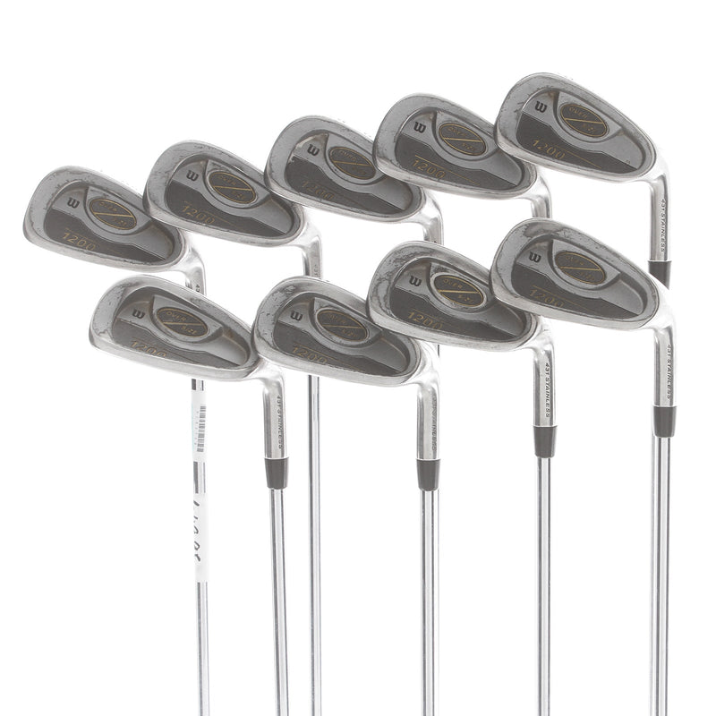 Wilson 1200 Steel Mens Right Hand Irons 3-SW Regular - Wilson