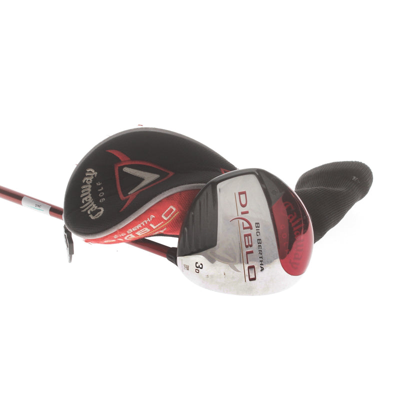 Callaway Big Bertha Diablo Graphite Mens Right Hand Fairway 3 Wood 15* Regular - Callaway