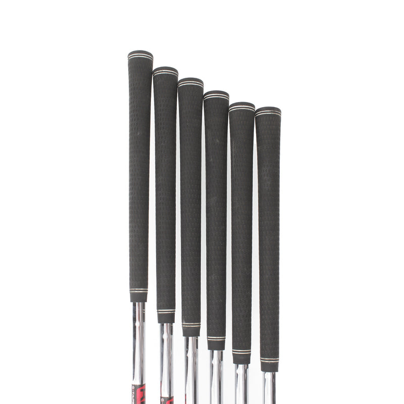 Cobra Aerojet Steel Mens Right Hand Irons 5-PW Stiff - KBS $-Taper Lite