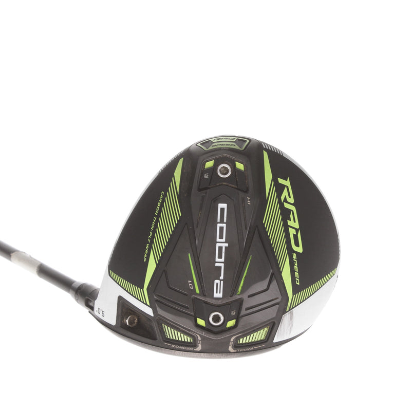 Cobra Radspeed LD Graphite Mens Right Hand Driver 9* Stiff - Fujikura Motore X F3 6-S