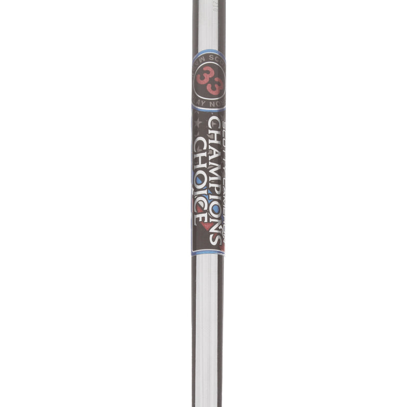 Scotty Cameron Champions Choice Button Back Mens Right Hand Putter 34" Blade - Golf Pride Reverse Taper