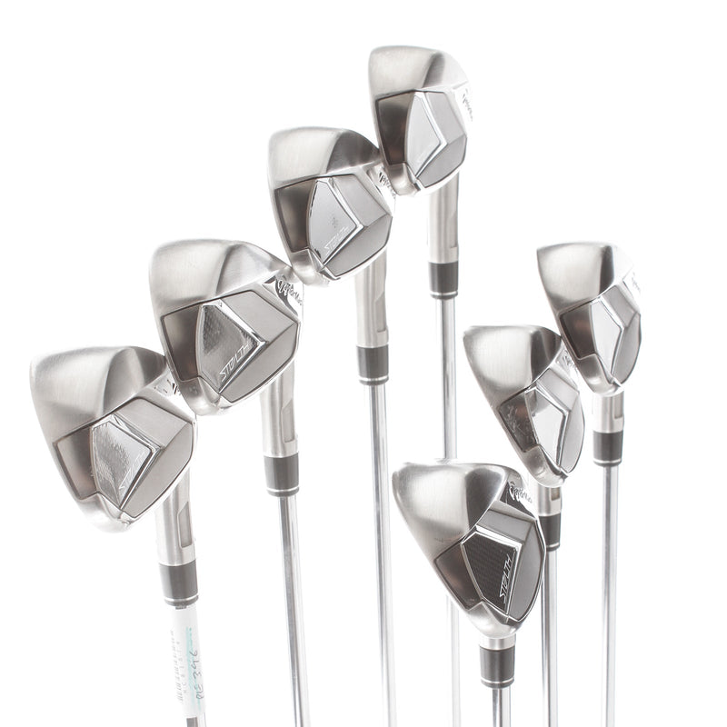 TaylorMade Stealth Steel Mens Right Hand Irons 4-PW Stiff - KBS Max MT 85