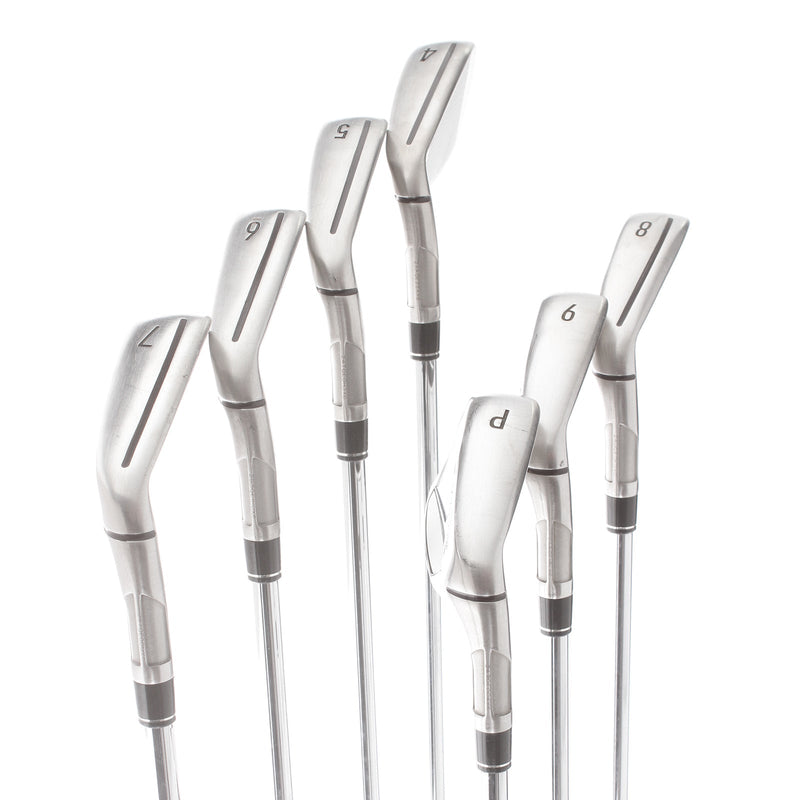 TaylorMade Stealth Steel Mens Right Hand Irons 4-PW Stiff - KBS Max MT 85