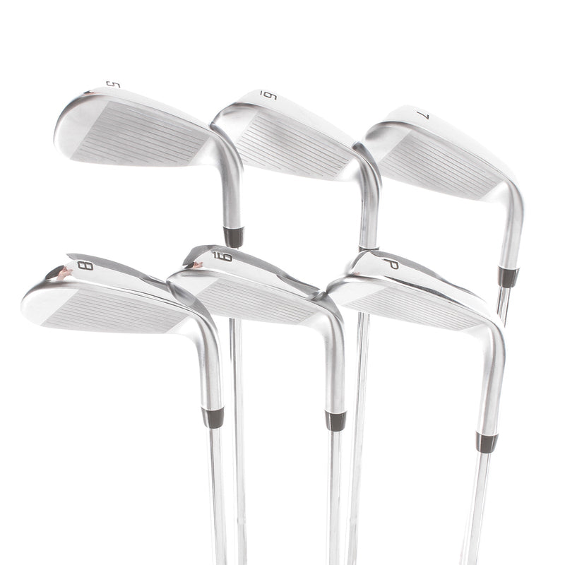 Cobra Air-X Steel Mens Left Hand Irons 5-PW Regular - Cobra