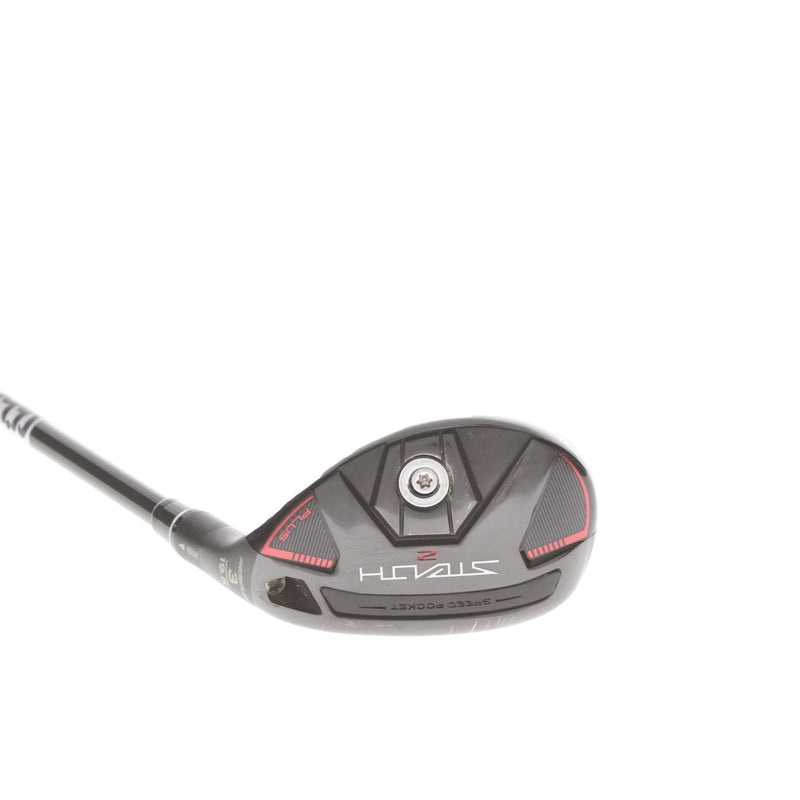TaylorMade Stealth 2 Plus Graphite Mens Right Hand 3 Hybrid 19.5* Regular - Kai'li Red HY 75r