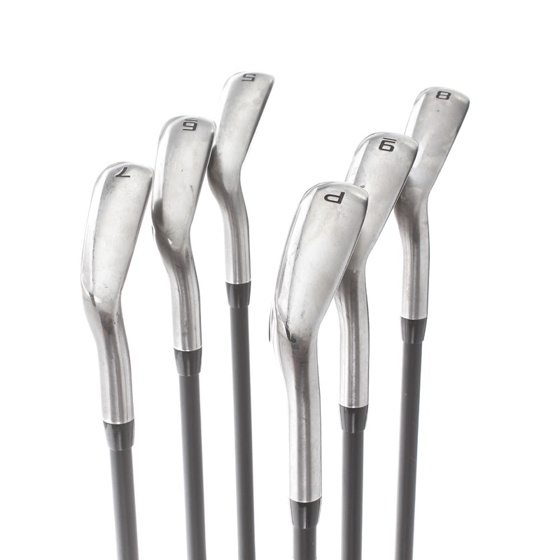 Cobra Aerojet One Length Graphite Mens Right Hand Irons 5-PW Regular - KBS PGI 75