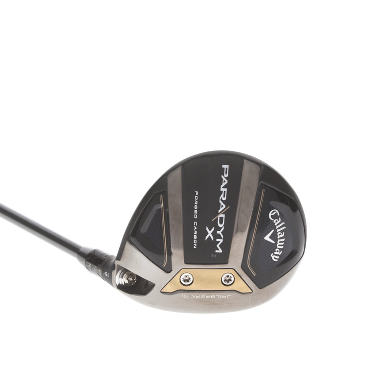 Callaway Paradym X Graphite Mens Right Hand Fairway 3 Wood 15* Regular - HZRDUS 5.5 60g