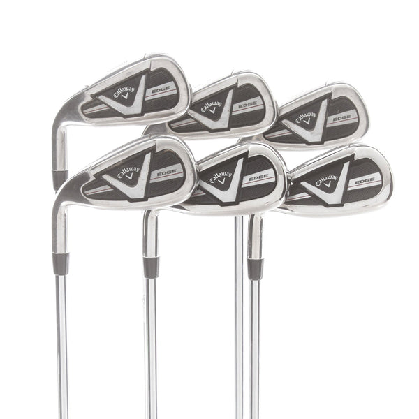 Callaway Edge Steel Mens Left Hand Irons 6-AW Regular - Speedstep 85