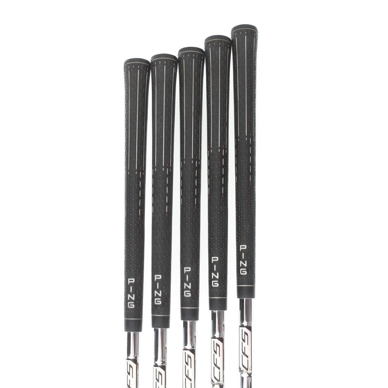 Ping G25 Steel Mens Left Hand Irons 7-SW Black Dot Regular - Ping CFS