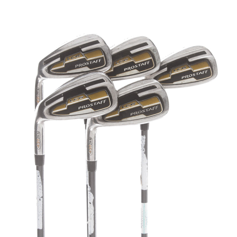 Wilson Staff LCG ProStaff Graphite Mens Left Hand Irons 5-9 Regular - ProStaff Deep Launch