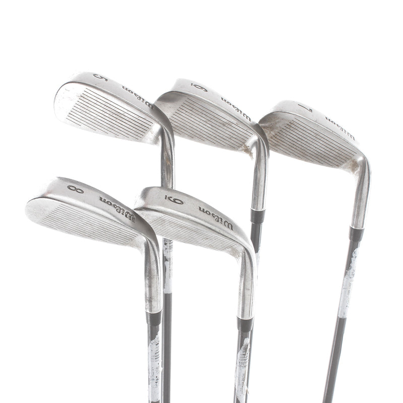 Wilson Staff LCG ProStaff Graphite Mens Left Hand Irons 5-9 Regular - ProStaff Deep Launch