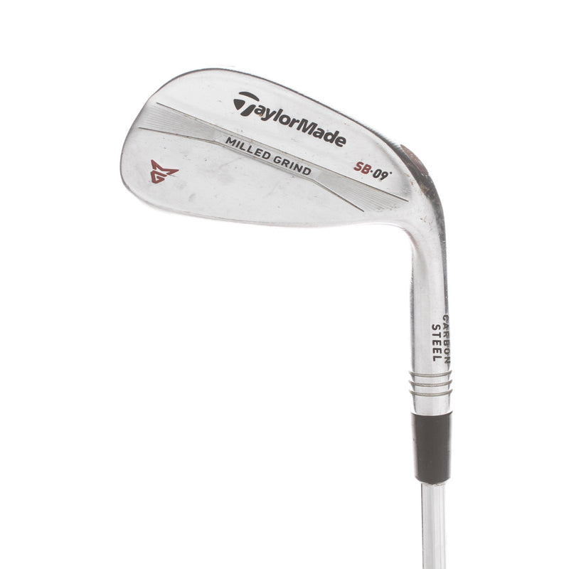 TaylorMade Milled Grind Steel Mens Right Hand Gap Wedge 50* 9 Bounce SB Grind Wedge - Dynamic Gold