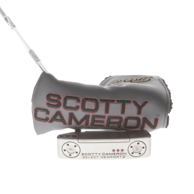 Scotty Cameron Select Newport 2 2018 Mens Left Hand Putter 34" Blade - Scotty Cameron Studio Design