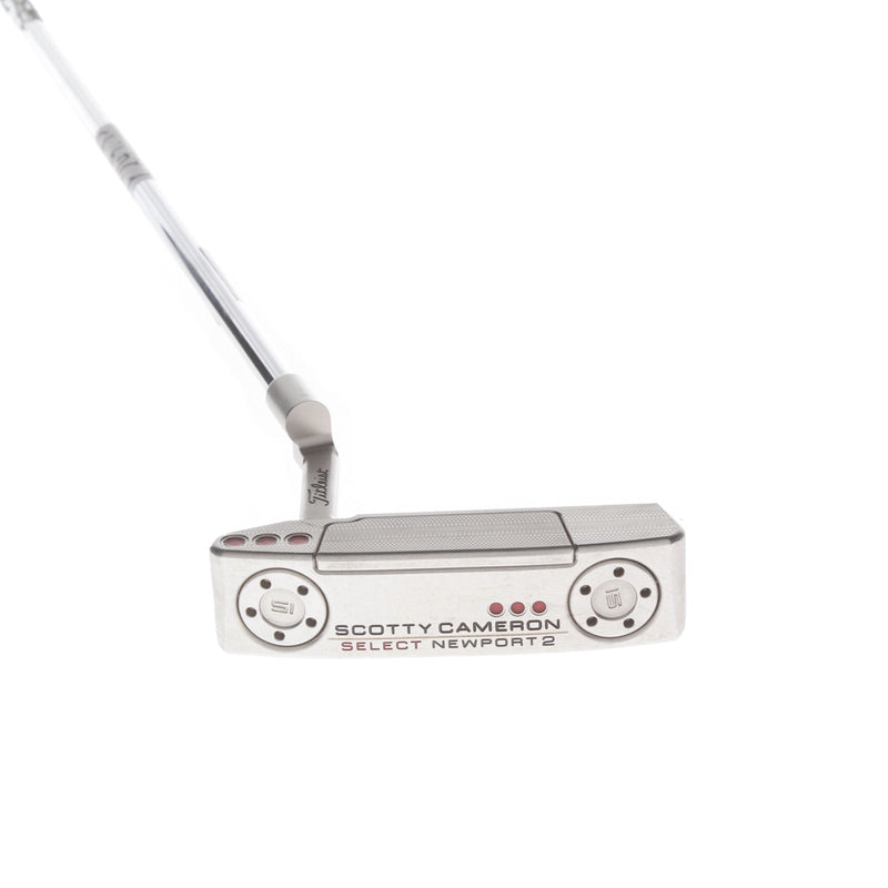 Scotty Cameron Select Newport 2 2018 Mens Left Hand Putter 34" Blade - Scotty Cameron Studio Design