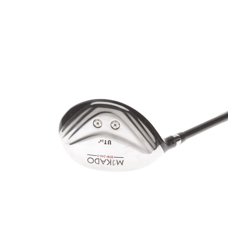 Mikado HW-244-3 Graphite Mens Left Hand 4 Hybrid 23* Regular - Mikado