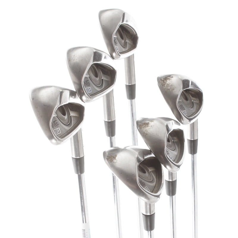 Ping G Series Steel Mens Right Hand Irons 5-SW Black Dot Regular - Ping AWT 2.0