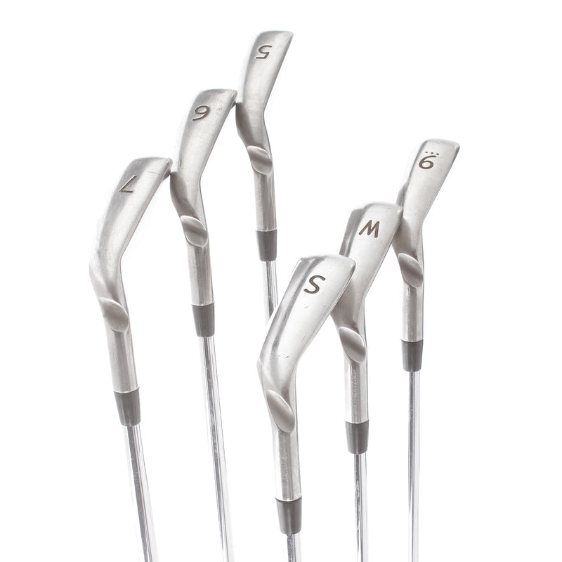 Ping G Series Steel Mens Right Hand Irons 5-SW Black Dot Regular - Ping AWT 2.0