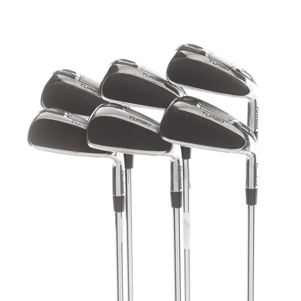 Cleveland Launcher HB Turbo Steel Mens Right Hand Irons 5-PW Regular - Dynamic Gold DST98