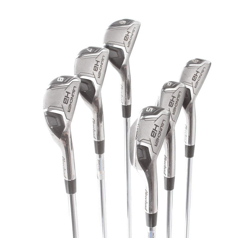 Cleveland Launcher HB Turbo Steel Mens Right Hand Irons 5-PW Regular - Dynamic Gold DST98