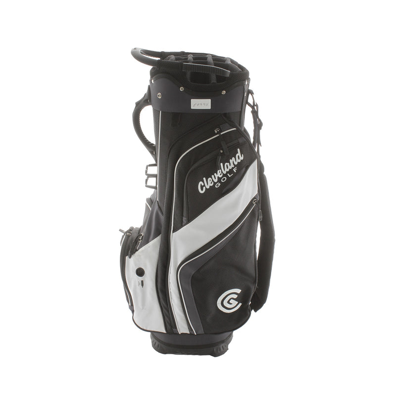 Cleveland Cart Bag - Black/White