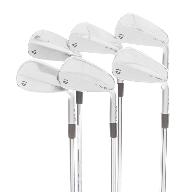 TaylorMade P7MB Steel Mens Right Hand Irons 5-PW Stiff - KBS Tour