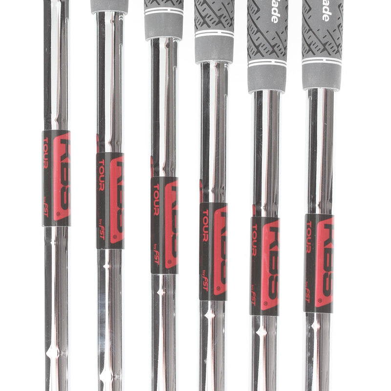 TaylorMade P7MB Steel Mens Right Hand Irons 5-PW Stiff - KBS Tour