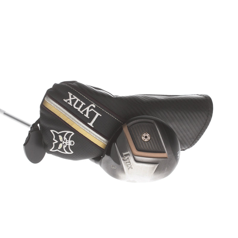 Lynx Crystal Bronze Graphite Mens Right Hand Fairway 3 Wood 17* Ladies - Lynx LK Series