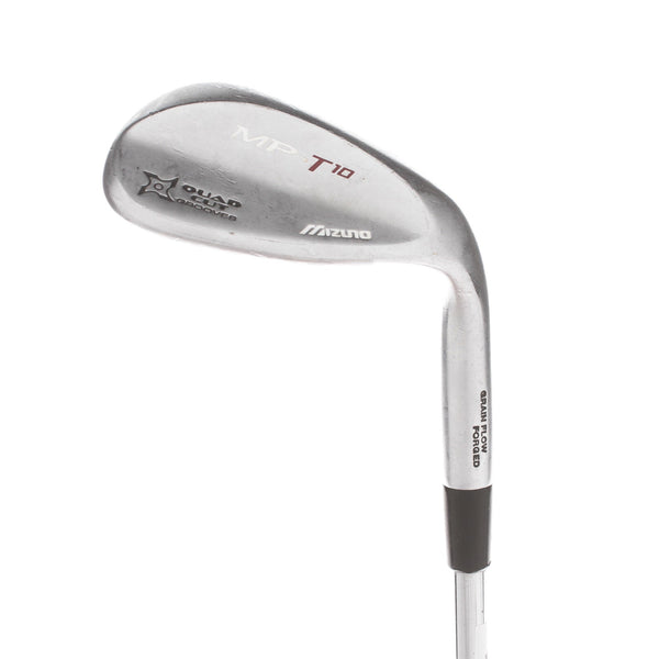 Mizuno MP T-10 Steel Mens Right Hand Lob Wedge 60* 8 Bounce Wedge - True Temper Dynamic Gold