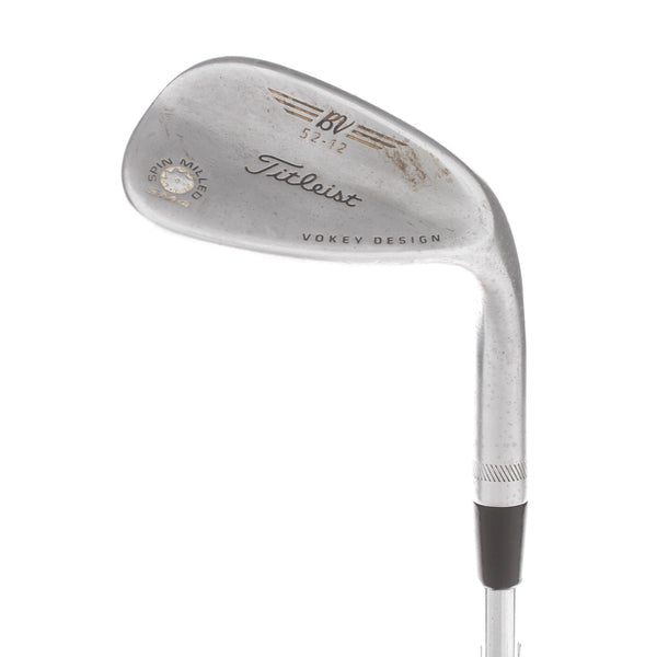 Titleist Vokey SM4 Steel Mens Right Hand Gap Wedge 52* 12 Bounce Wedge - BV Vokey