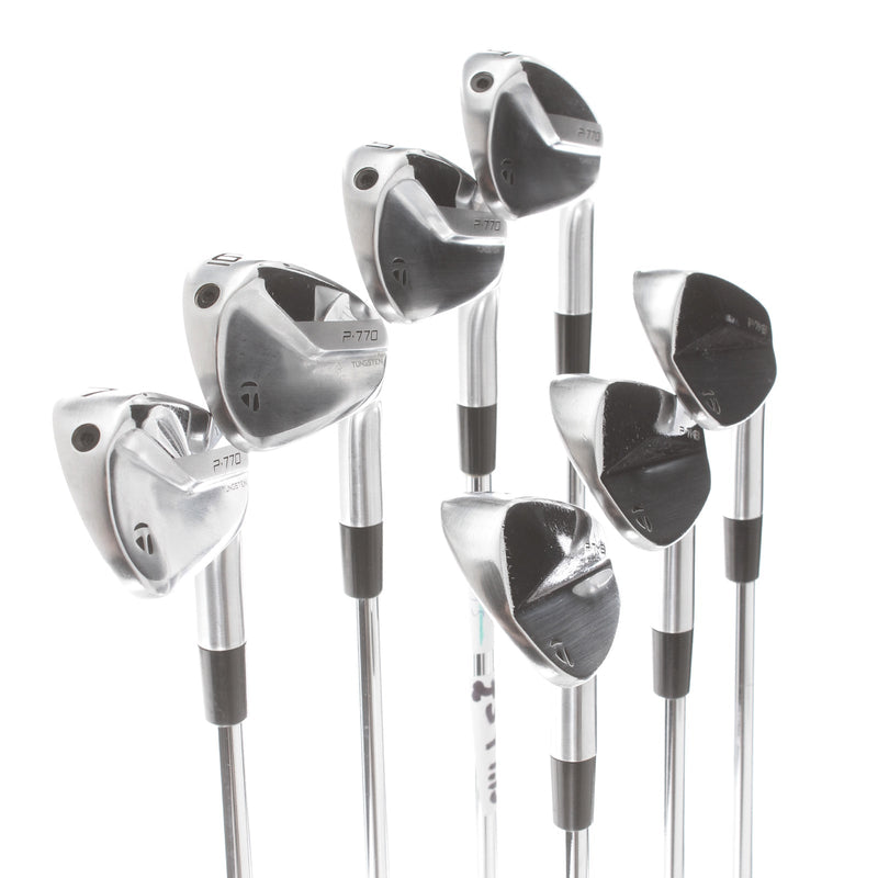 TaylorMade P770/P7MB Steel Mens Right Hand Irons 4-PW Stiff - Project X 6.0
