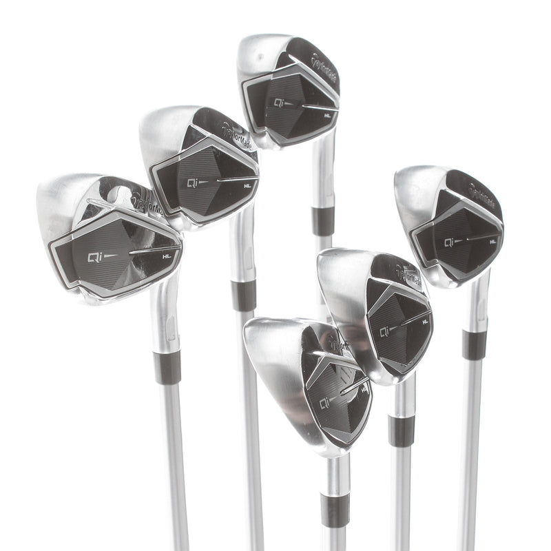 TaylorMade Qi HL Graphite Mens Right Hand Irons 5-PW Senior - Fujikura Speeder NX 50-A