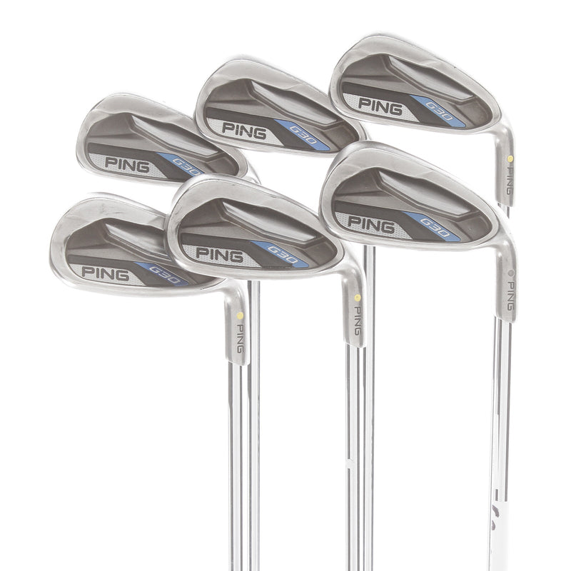 Ping G30 Steel Mens Right Hand Irons 5-PW White Dot 1.5* Upright Regular - Ping CFS